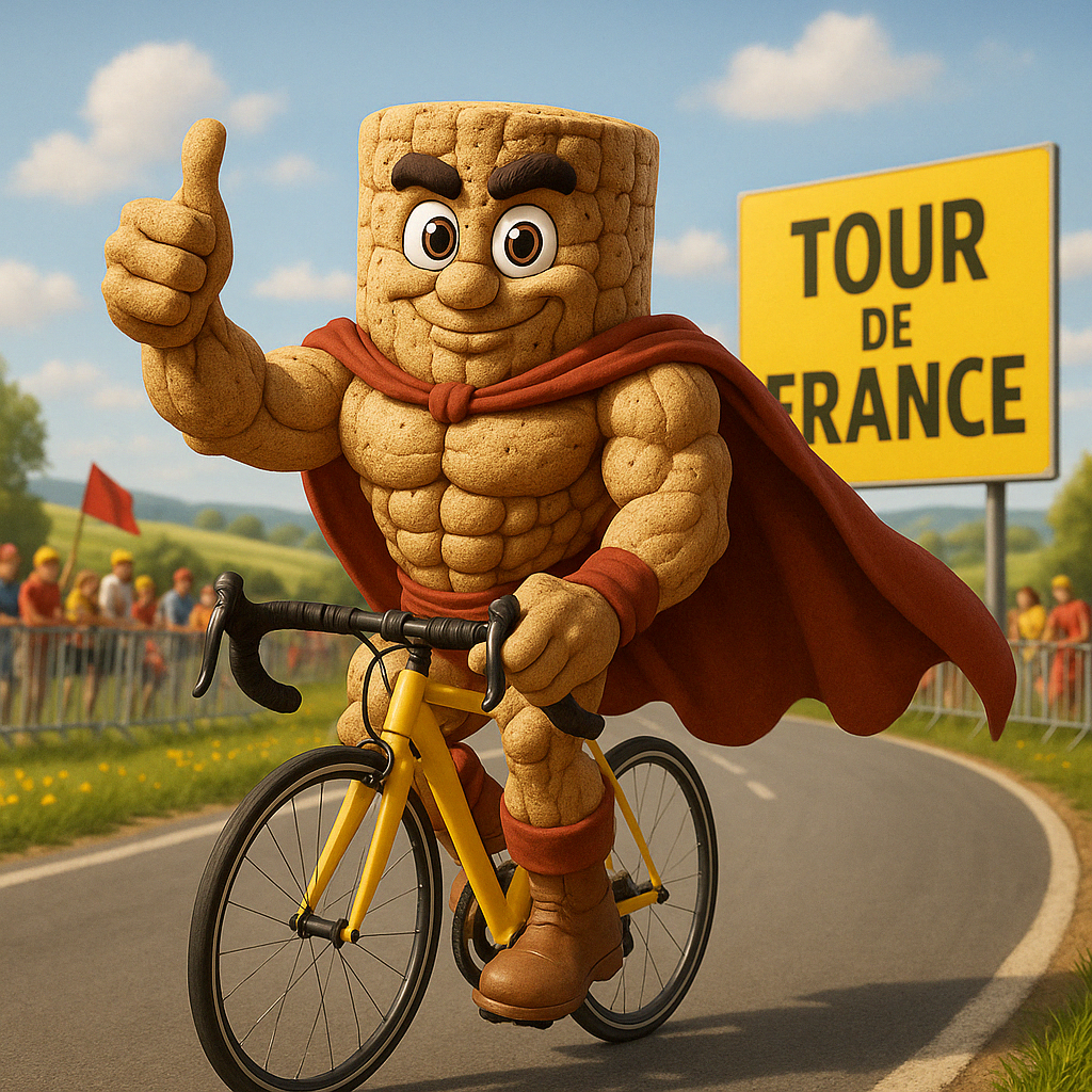 Mascotte Lengronne Tour de France